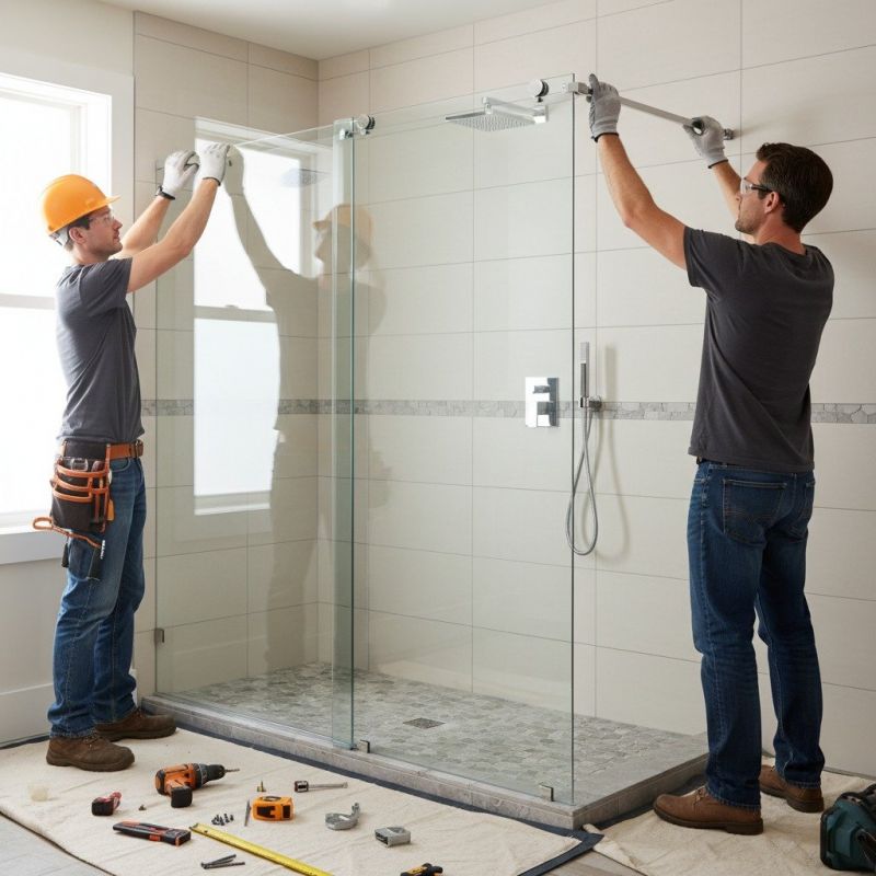 Shower Door Installation in Wilmington, NC